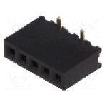 Conector 5 pini, seria {{Serie conector}}, pas pini 1.27mm, CONNFLY - DS1065-02-1*5S8BS1