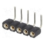 Conector 5 pini, seria {{Serie conector}}, pas pini 2.54mm, CONNFLY - DS1002-01-1*5R13