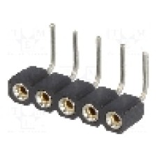 Conector 5 pini, seria {{Serie conector}}, pas pini 2.54mm, CONNFLY - DS1002-01-1*5R13