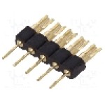 Conector 5 pini, seria {{Serie conector}}, pas pini 2.54mm, CONNFLY - DS1004-02-1*5-3B