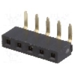 Conector 5 pini, seria {{Serie conector}}, pas pini 2.54mm, NINIGI - ZL306-05