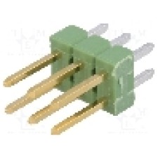 Conector 6 pini, seria AMPMODU MOD II, pas pini 2.54mm, TE Connectivity - 826632-3