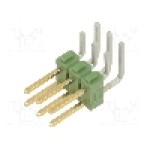 Conector 6 pini, seria AMPMODU MOD II, pas pini 2.54mm, TE Connectivity - 826634-3