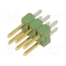 Conector 6 pini, seria AMPMODU MOD II, pas pini 2.54mm, TE Connectivity - 826656-3