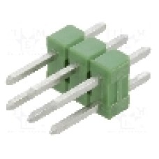 Conector 6 pini, seria AMPMODU MOD II, pas pini 2.54mm, TE Connectivity - 826942-3