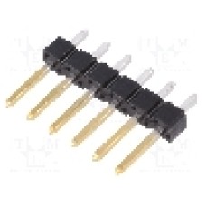 Conector 6 pini, seria BERGSTIK II, pas pini 2.54mm, Amphenol Communications Solutions - 68000-206HLF