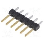 Conector 6 pini, seria BERGSTIK, pas pini 2.54mm, Amphenol Communications Solutions - 77311-818-06LF