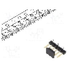 Conector 6 pini, seria BERGSTIK, pas pini 2,54mm, Amphenol Communications Solutions - 95293-101A06LF