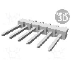 Conector 6 pini, seria MTA-100, pas pini 2.54mm, TE Connectivity - 3-644456-6