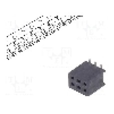 Conector 6 pini, seria Minitek127®, pas pini 1.27mm, Amphenol Communications Solutions - 20021321-00006C4LF