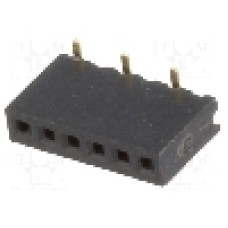 Conector 6 pini, seria {{Serie conector}}, pas pini 1.27mm, CONNFLY - DS1065-02-1*6S8BS1