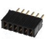 Conector 6 pini, seria {{Serie conector}}, pas pini 1.27mm, CONNFLY - DS1065-07-1*6S8BV