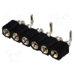 Conector 6 pini, seria {{Serie conector}}, pas pini 2.54mm, CONNFLY - DS1002-01-1*6S13