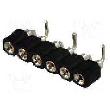 Conector 6 pini, seria {{Serie conector}}, pas pini 2.54mm, CONNFLY - DS1002-01-1*6S13