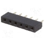 Conector 6 pini, seria {{Serie conector}}, pas pini 2.54mm, NINIGI - ZL305-06