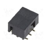 Conector 6 pini, seria {{Serie conector}}, pas pini 2mm, CONNFLY - DS1026-09-2*3S8BSSBX