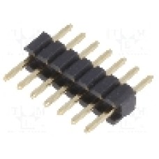 Conector 7 pini, seria {{Serie conector}}, pas pini 1.27mm, CONNFLY - DS1031-01-1*7P8BV3-1