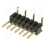 Conector 7 pini, seria {{Serie conector}}, pas pini 1.27mm, CONNFLY - DS1031-03-1*7P8BS-3-1-1