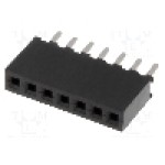 Conector 7 pini, seria {{Serie conector}}, pas pini 1.27mm, CONNFLY - DS1065-01-1*7S8BV
