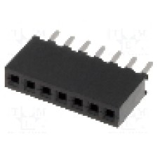 Conector 7 pini, seria {{Serie conector}}, pas pini 1.27mm, CONNFLY - DS1065-01-1*7S8BV