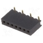 Conector 7 pini, seria {{Serie conector}}, pas pini 1.27mm, CONNFLY - DS1065-02-1*7S8BS1