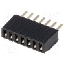 Conector 7 pini, seria {{Serie conector}}, pas pini 1.27mm, CONNFLY - DS1065-07-1*7S8BV