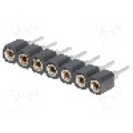 Conector 7 pini, seria {{Serie conector}}, pas pini 2.54mm, CONNFLY - DS1002-01-1X7V13-JK