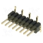 Conector 8 pini, seria {{Serie conector}}, pas pini 1.27mm, CONNFLY - DS1031-03-1*8P8BS-3-1-1