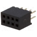 Conector 8 pini, seria {{Serie conector}}, pas pini 1.27mm, CONNFLY - DS1065-03-2*4S8BV