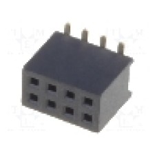 Conector 8 pini, seria {{Serie conector}}, pas pini 1.27mm, CONNFLY - DS1065-05-2*4S8BSXB