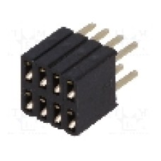 Conector 8 pini, seria {{Serie conector}}, pas pini 1.27mm, CONNFLY - DS1065-08-2*4S8BV