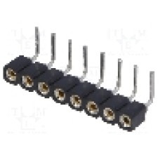 Conector 8 pini, seria {{Serie conector}}, pas pini 2.54mm, CONNFLY - DS1002-01-1*8R13