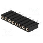 Conector 8 pini, seria {{Serie conector}}, pas pini 2.54mm, CONNFLY - DS1002-03-1*8131