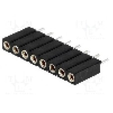 Conector 8 pini, seria {{Serie conector}}, pas pini 2.54mm, CONNFLY - DS1002-03-1*8131