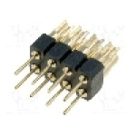 Conector 8 pini, seria {{Serie conector}}, pas pini 2.54mm, CONNFLY - DS1004-02-2*4-3B