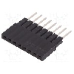 Conector 8 pini, seria {{Serie conector}}, pas pini 2.54mm, CONNFLY - DS1023-05-1*68B81