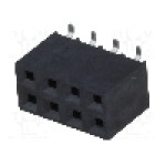 Conector 8 pini, seria {{Serie conector}}, pas pini 2.54mm, NINIGI - ZL264-8DG