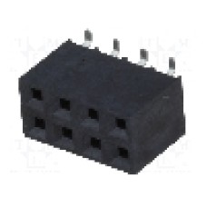 Conector 8 pini, seria {{Serie conector}}, pas pini 2.54mm, NINIGI - ZL264-8DG