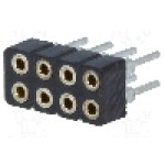 Conector 8 pini, seria {{Serie conector}}, pas pini 2mm, CONNFLY - DS1002-02-2*4BT1F6