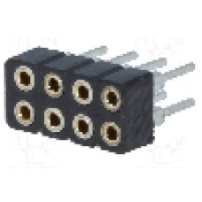 Conector 8 pini, seria {{Serie conector}}, pas pini 2mm, CONNFLY - DS1002-02-2*4BT1F6