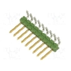 Conector 9 pini, seria AMPMODU MOD II, pas pini 2.54mm, TE Connectivity - 825437-9