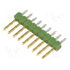 Conector 9 pini, seria AMPMODU MOD II, pas pini 2.54mm, TE Connectivity - 826629-9