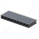 Conector 9 pini, seria {{Serie conector}}, pas pini 2.54mm, CONNFLY - DS1023-1*9S21