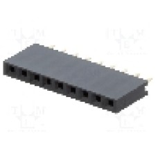 Conector 9 pini, seria {{Serie conector}}, pas pini 2.54mm, CONNFLY - DS1023-1*9S21