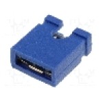 Conector {{Numarul de pini}} pini, seria {{Serie conector}}, pas pini 2,54mm, NINIGI - JUMPER-BL