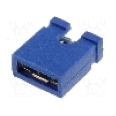 Conector {{Numarul de pini}} pini, seria {{Serie conector}}, pas pini 2,54mm, NINIGI - JUMPER-BL