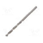 Burghiu pentru metal, 2.5mm, HSS, lungime 57mm, C.K - T3100 025