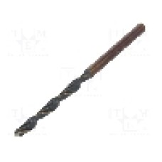 Burghiu pentru metal, 3.7mm, HSS, lungime 70mm, ALPEN-MAYKESTAG - 0062600370100