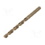 Burghiu pentru metal, 6mm, HSS-CO, lungime 93mm, METABO - 627448000