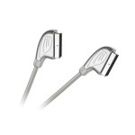 CABLU SCART-SCART 21 PIN 1.5M SILVER - KPO3299S-1.5